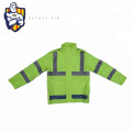 Женская Hi Vis отражающая безопасность безопасности зимняя куртка